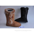 The lateral with animal hair UGG ladies boots